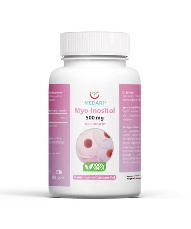 Myo-Inositol.Vegan premium raw material -inositol capsules B8 high dose with 500mg natural inositol 180 vegi capsules laboratory test bioactive inositol