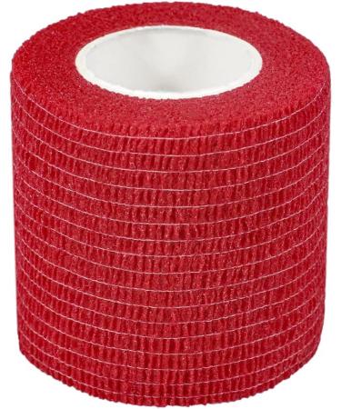 Buy Qigui 8 Rolls Self-Adhering Cohesive Bandage - Elastic Fixing Bandage for Fingers Hands Toes & Feet - 5cm x 4.5m (Red) - International Shipping Available - Buy Online on GoSupps.com
