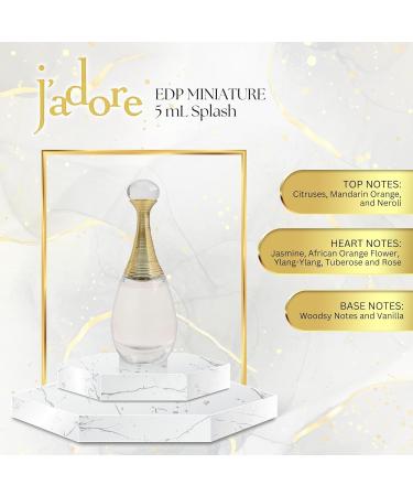 J'adore by Christian Dior Perfume for Women EDP Mini Splash 5 ml - Buy Online on GoSupps.com