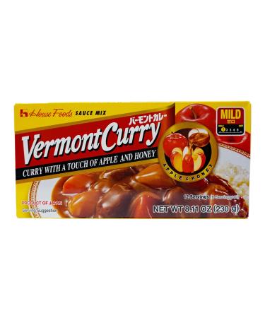 House Foods Vermont Curry Mild 8.11 oz