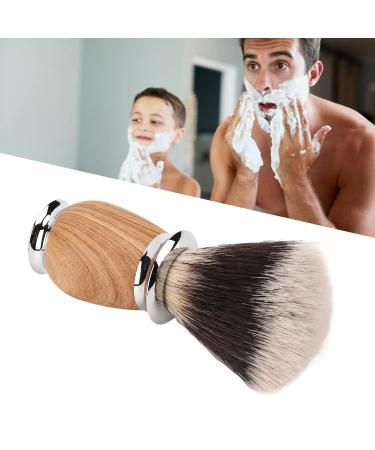 Professional Handmade Hair Razor Brush - Men's Shaving Brush with Wooden Handle for Salon & Home Use - Perfect for Double Edge & Straight Razors - Buy Online on GoSupps.com