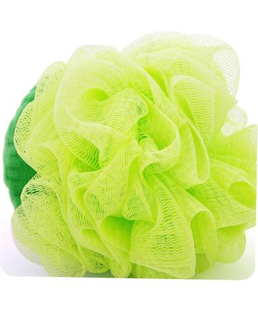 Balacoo 4pcs Large Shower Ball - Two-Color Mesh Bath Sponge Pouf for Ultimate Clean & Relaxation | International Shipping Available - Buy Online on GoSupps.com