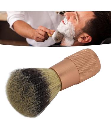 Premium Aluminum Alloy Shaving & Beard Foam Brush - Portable Soft Hair Brush for Barbers | International Shipping Available - Buy Online on GoSupps.com
