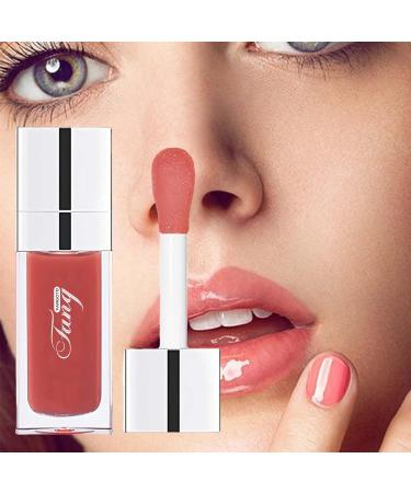  LINGJIONG Moisturizing lip oil - Long-lasting lip stain - Lip hydration - Glue-free - Repairing - Brightening lips - Lip care - Lip treatment - Buy Online on GoSupps.com