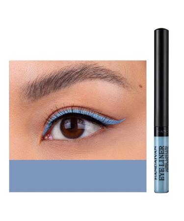 Liquid Colored Eyeliner Pencils Fluorescent Eye Liner Neon Eyeliner Waterproof Halloween Eyeliner Rainbow Eyeliner Matte Colored Eye Liner Multichrome Liquid Eyeliner Quick Dry Eyeliners (Colo