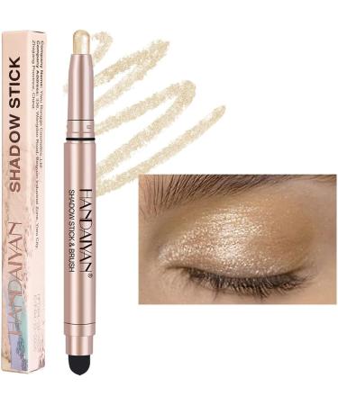 Eyeshadow Stick Pencil Waterproof Glitter Eyeshadow Pencil Highlighter Stick for Women Eye Brightener Highlighter Eyeliner Crayon Make up for Vacation Dating Shopping 02 - Buy Online on GoSupps.com
