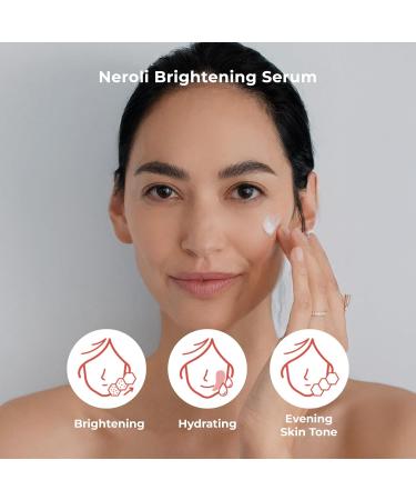 Inna Organic BRIGHTENING SERUM Luxury Clean Beauty Certified Organic 1.0 fl.INNA Organic Brightening Serum Dark Sport Care Neroli Essential Oil Infused Skin Care 1.0 fl.oz - Buy Online on GoSupps.com