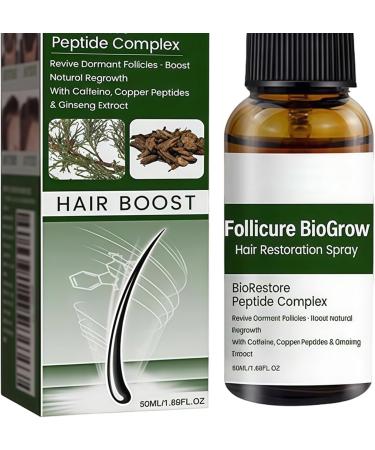 Hair Growth Spray Oil 50ml Natural Nourishing Scalp Treatment Hair Care Spray Oil for Scalp Treatment For Dry Damaged Long Short and Fine Hair Daily Night Day and Beauty - Buy Online on GoSupps.com