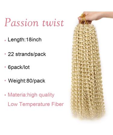 Xtrend Passion Twist Hair Extensions - 45.7 cm Water Waves Bohemian Style 22 Strands/Pack Pre-Stuck Synthetic Fiber - International Shipping Available - Buy Online on GoSupps.com