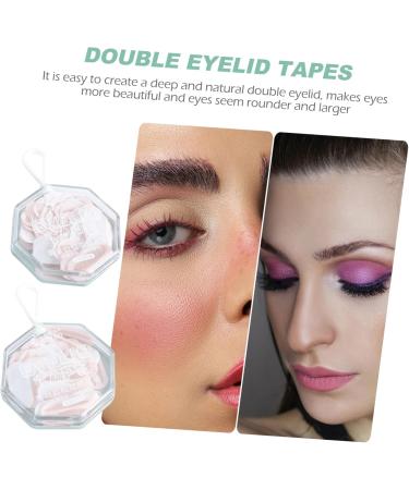 Mikinona Fiber Tools 200 Pairs Double Eyelid Sticker Double Sided Tape Female Eyelid Tapes Cosmetics No Trace Make Up Kit - Buy Online on GoSupps.com