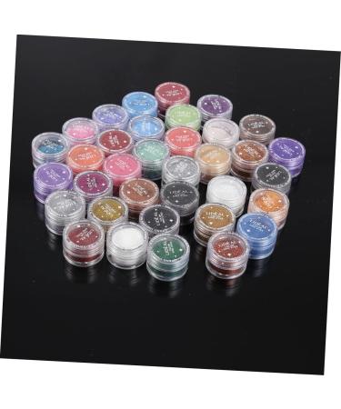 POPETPOP 60 pcs Loose Shimmer Pigments Mineral Pearl Cosmetic Powder Glitter Shadow Party Dust Makeup Kit - Buy Online on GoSupps.com