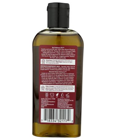 Shop Desert Essence Soothing Blend Jojoba & Hemp Oil - 4 FZ | Organic Skincare for All Skin Types - International Shipping - Buy Online on GoSupps.com