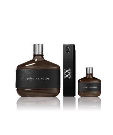 John Varvatos Men's Cologne Valentine's Day Gift for Him Eau de Toilette EDT Spray Spicy Woody Scent with Notes of Medjool Dates Coriander Seed & Leather Gift Set Spring 1.4 Fl Oz (Pack of 3) - Buy Online on GoSupps.com