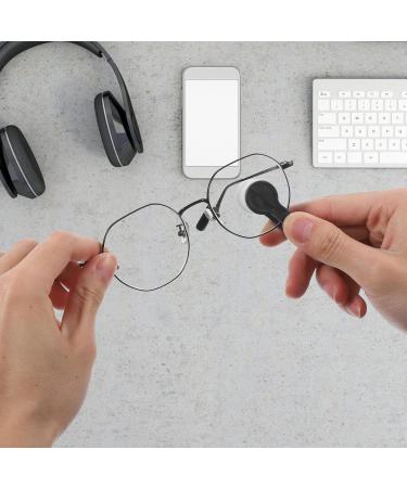 Healvian Telephone Cleaner Set - 6 Mini Microfiber Cloths & Soft Brush for Glasses - Cleaning Clip & Accessories - Perfect for Eyeglasses & Screens - Buy Online on GoSupps.com