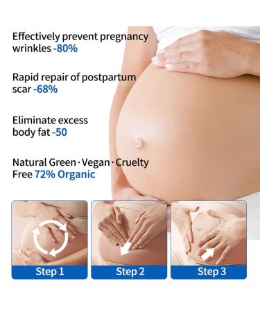 90pcs Pregnancy Stretch Marks Essential Oil | Skin Care & Beauty - Abdominal Massage Oil for Effective Stretch Mark Removal - Buy Online on GoSupps.com