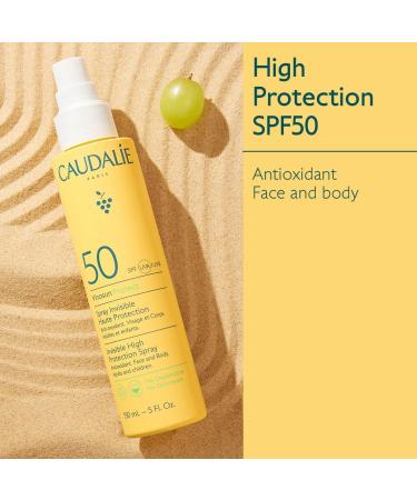 Caudalie Vinosun Protect Invisible High Protection Spray SPF50-150 mL - Buy Online on GoSupps.com