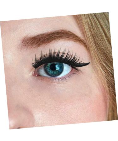 Balacoo 8 Pairs Glitter Eyeliner Women Eyeliner Decals Eye Line Strips Miss Chic Fake Eyelashes 1 count (Pack of 1) As Shown - Buy Online on GoSupps.com
