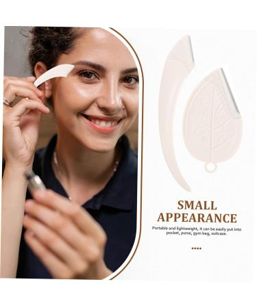 Hakidzel Eyebrow Formers - 4 Ergonomic Precision Razors & Scissors for Women's Facial Hair Removal | Beauty Tools - Buy Online on GoSupps.com