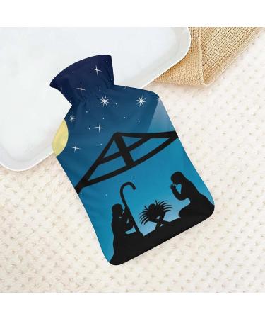 Prayer Hot Water Bottle with Plush Cover - Hand Warmer for Adults & Children | 26.5x15.3cm - Ideal for Comfort & Relief | International Shipping Available - Buy Online on GoSupps.com