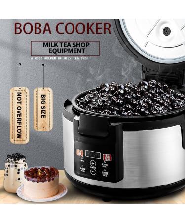 UdaCa Commercial Boba Machine 16L Commercial Automatic Boba Boiler Non-Stick Liner Anti-Scald Handle/Integrated Control-No Spill - Buy Online on GoSupps.com