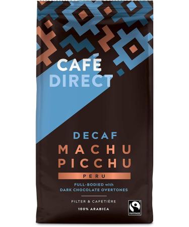 Caf direct Decaf Machu Picchu Fairtrade Ground Coffee 227 g (Pack of 6) & Roast Fairtrade Ground Coffee Pack of 6 Decaff Machu Picchu + Roast Fairtrade Ground Coffee Pack of 6 - Buy Online on GoSupps.com