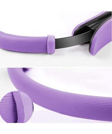 Buy Pilates Yoga Ring - Resistance Ring for Home Fitness & Core Training | Violet Magic Circle for Yoga & Gymnastics - Buy Online on GoSupps.com