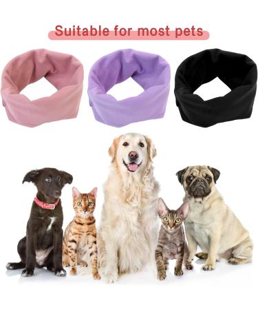 Dog Snood & Earmaker - Hearing Protection Hoodie for Dogs & Cats | Noise Protection & Neck Warmer | Violet - Buy Online on GoSupps.com