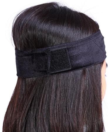 Velvet Wig Grip Headband Adjustable Wig Hair Band Thin Elastic Non Slip Wig Headband Hat Scarf Grip Band(Black) - Buy Online on GoSupps.com