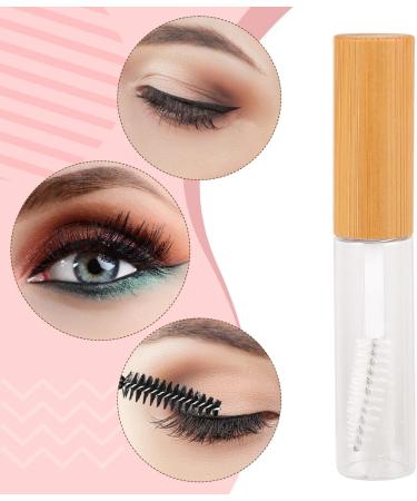 PATKAW Empty Eyeliner Tube Container Plastic Refillable Eyelash Growth Oil Mascara Eye Gloss Liquid Tube Bottle with Brush for Travel 6ml - Buy Online on GoSupps.com