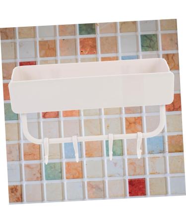 OUNONA Drain Storage Rack 1pc Home Kitchen Organizer Soap Storage Rack Sponge Organizer Rag Sink Drain Rectangle Hook up Sponge Rack - Buy Online on GoSupps.com