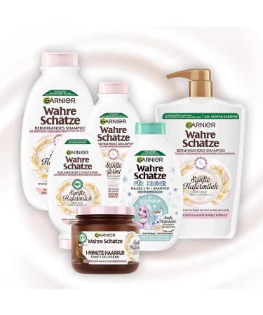 Garnier True Treasures Oat Milk - Soothing Moisture for Sensitive Hair & Scalp | 3 x 200 ml Pack - Buy Now! - Buy Online on GoSupps.com