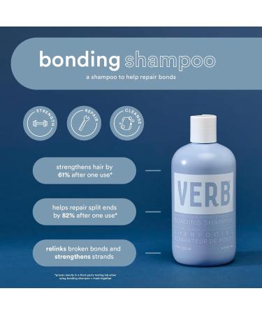 VERB Bonding Shampoo - Strengthening & Nourishing Formula for All Hair Types | International Shipping Available - Buy Online on GoSupps.com