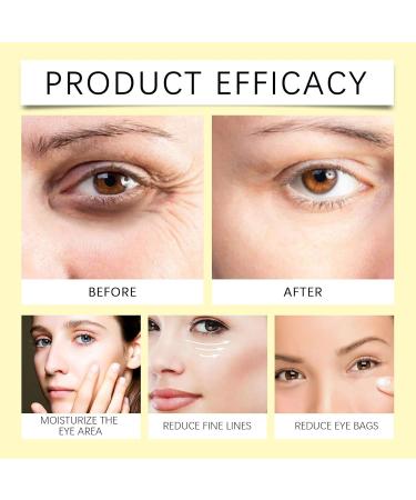  Hengxuan Bee venom eye cream with collagen bee venom eye cream moisturizing and firming eye serum helps reduce fine lines and wrinkles 15g - Buy Online on GoSupps.com