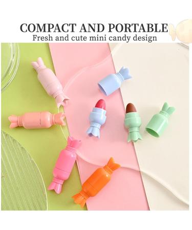 Small Makeup Lipstick Set Cute Lipsticks - 6x Long-Lasting Velvet Lip Gloss Kit Matte Lip Tint for Travel Dates etc. - Buy Online on GoSupps.com