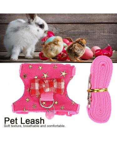Adjustable Hamster Dishes & Running Vest Set | Leash for Syrian Hamsters Squirrels Mice & Ferrets - Flexible Linen Design - Buy Online on GoSupps.com