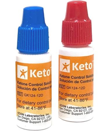 KetoTrak Blood Ketone Control Solution Kit - Monitor Ketone Levels Effectively - Buy Online on GoSupps.com