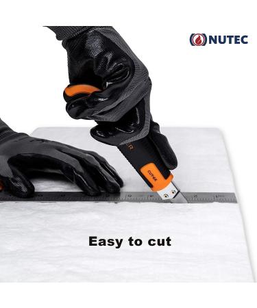 Nutec MaxWool Ceramic Fiber Insulating Blanket 1/2 x 8 x 10 - High Temp 2400F, Lightweight, Durable | 8# Density - Buy Online on GoSupps.com