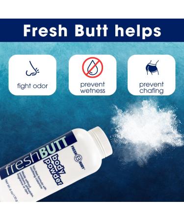 Fresh Breasts & Fresh Butt Anti-Chafing Duo - Women s Comfort Deodorant Lotion & Body Powder Set Aluminum & Talc-Free - Buy Online on GoSupps.com