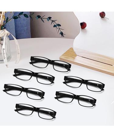 Cojwis 6 Pack Blue Light Filter Reading Glasses for Men & Women - Fashionable Anti-Blue Light PC Gaming & Visual Aid (0.50x) - Perfect for Reading - Buy Online on GoSupps.com