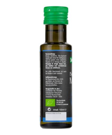 Seitenbacher Gourmet Organic Poppy Seed Oil - Cold Pressed - Pack of 4 (4 x 100 ml) - Premium Quality for International Shipping - Buy Online on GoSupps.com
