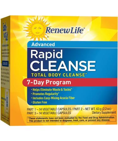 Renew Life Rapid Cleanse 7 Day Program - Detox and Cleanse Your Body Effectively - Buy Online on GoSupps.com