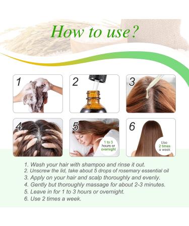 Rice Essential Oil for Hair Growth - 100% Pure Natural Serum for Thin, Damaged Hair - Men & Women - All Hair Types - Buy Online on GoSupps.com