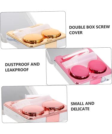 Shop Homsfou 8-Piece Quadratic Glasses Case Set - Durable Silver Lentil Storage & Mirror Film - Perfect for Square Lens & Marbling - International Shipping Available - Buy Online on GoSupps.com