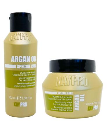 Kay Pro Special Care Mini Argan Oil Shampoo and Argan Oil Mask Kit 200 ml