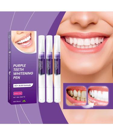 Purple Toothpaste Whitening Gel Pen Teeth Whitening Gel Pen Purple Toothpaste Whitening Gel Pen Purple Toothpaste Whitening Whiten Teeth Easily Effective & Painless - Buy Online on GoSupps.com