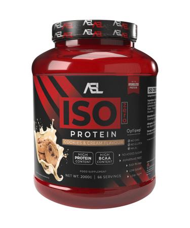 All sports lab Iso Zero Protein CookiesCream 2 kg Cookies and cream