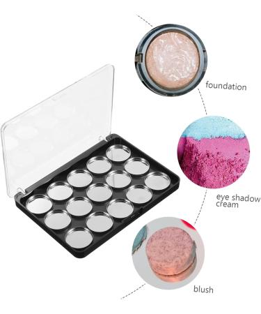 FOYTOKI Eye Shadow Storage Box Empty Eyeshadow Palette Eyeshadow Palettes Empty Cosmetic Palettes Empty Magnetic Eyeshadow Palette Palettes for Eyeshadow Makeup Pallet Eyeshadow Holder 14.00X10.20X1.40CM Black1 - Buy Online on GoSupps.com