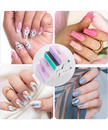 Nail Files and Nail Buffer Block Polisher Buffing File Rectangular Art Care Buffer Block Tools Professional Manicure Tools Kit Nail Art Pedicure Manicure Tool Nail Care File Buffer Tool 12Pcs - Buy Online on GoSupps.com