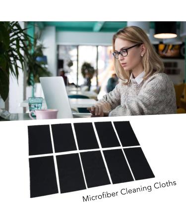 Microfiber Cleaning Cloths 10 Pack - Soft Lint-Free Cloths for Screens Lenses & Glass | Ideal for Dust & Oil Removal - International Shipping Available - Buy Online on GoSupps.com