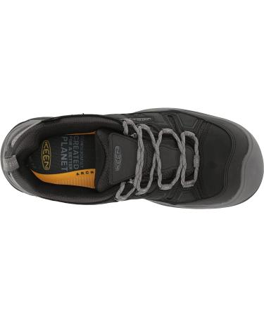 KEEN Men's Circadia Low Height Waterproof Hiking Shoes - Black/Steel Grey (Size 10) - Buy Online on GoSupps.com